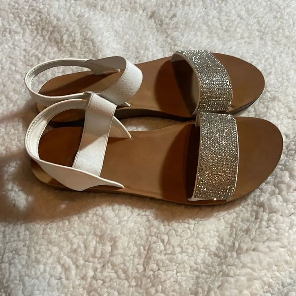 Capelli sparkle sandals size 6